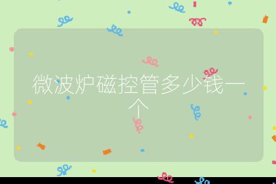 微波爐磁控管多少錢一個