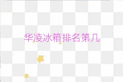 華凌冰箱排名第幾