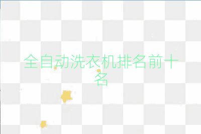 全自動洗衣機排名前十名
